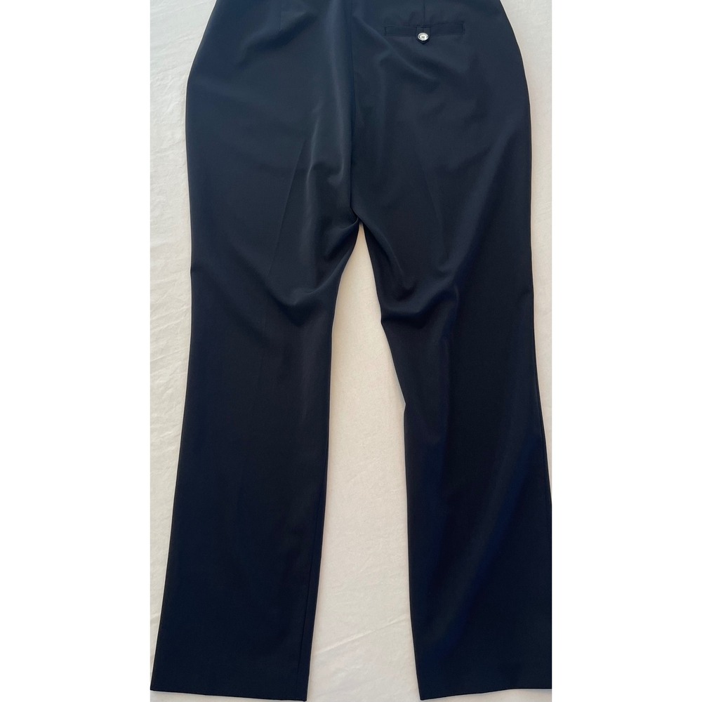 E P Pro Black Golf Pants Size 10 Stretch Straight Leg - Picture 8 of 8